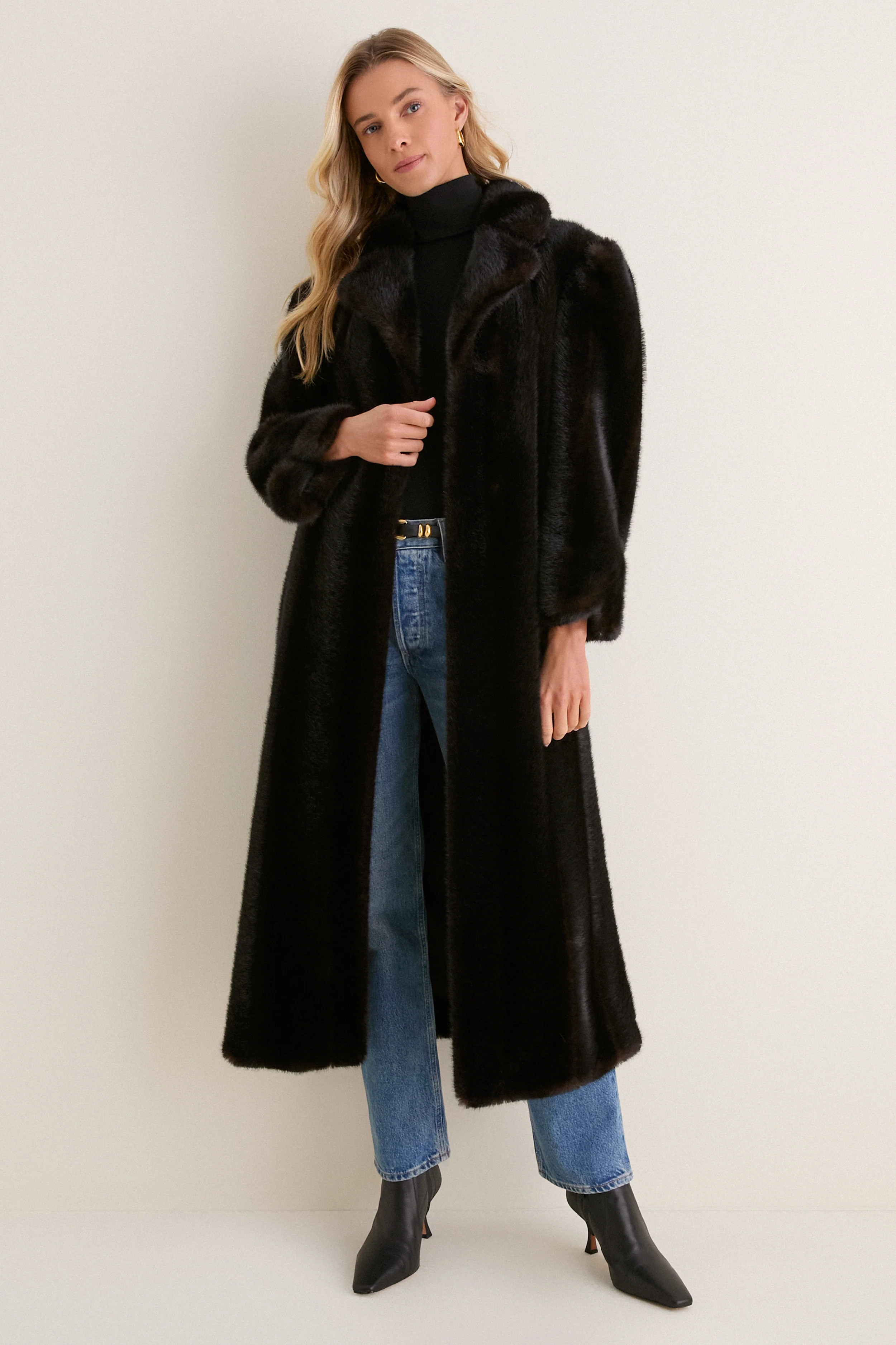 Brown Fur Carmella Coat | Tuckernuck (US)