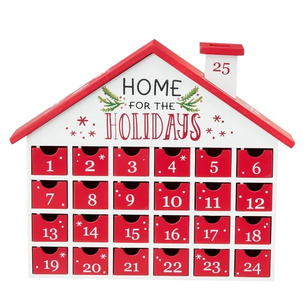 Holiday Time Advent Calendar, Home for the Holidays - Walmart.com | Walmart (US)