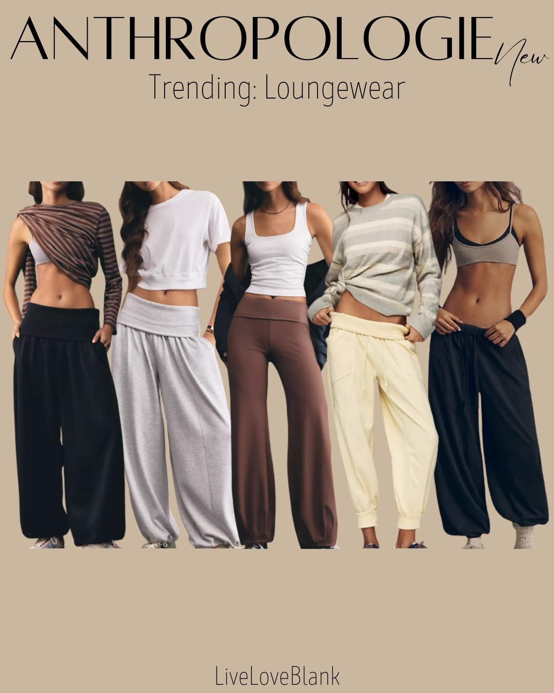 Anthropologie loungewear
Sweatpants 
Trending fashion 
Casual outfits for her 
@Anthropologie 


#LTKSeasonal #LTKOver40 #LTKU