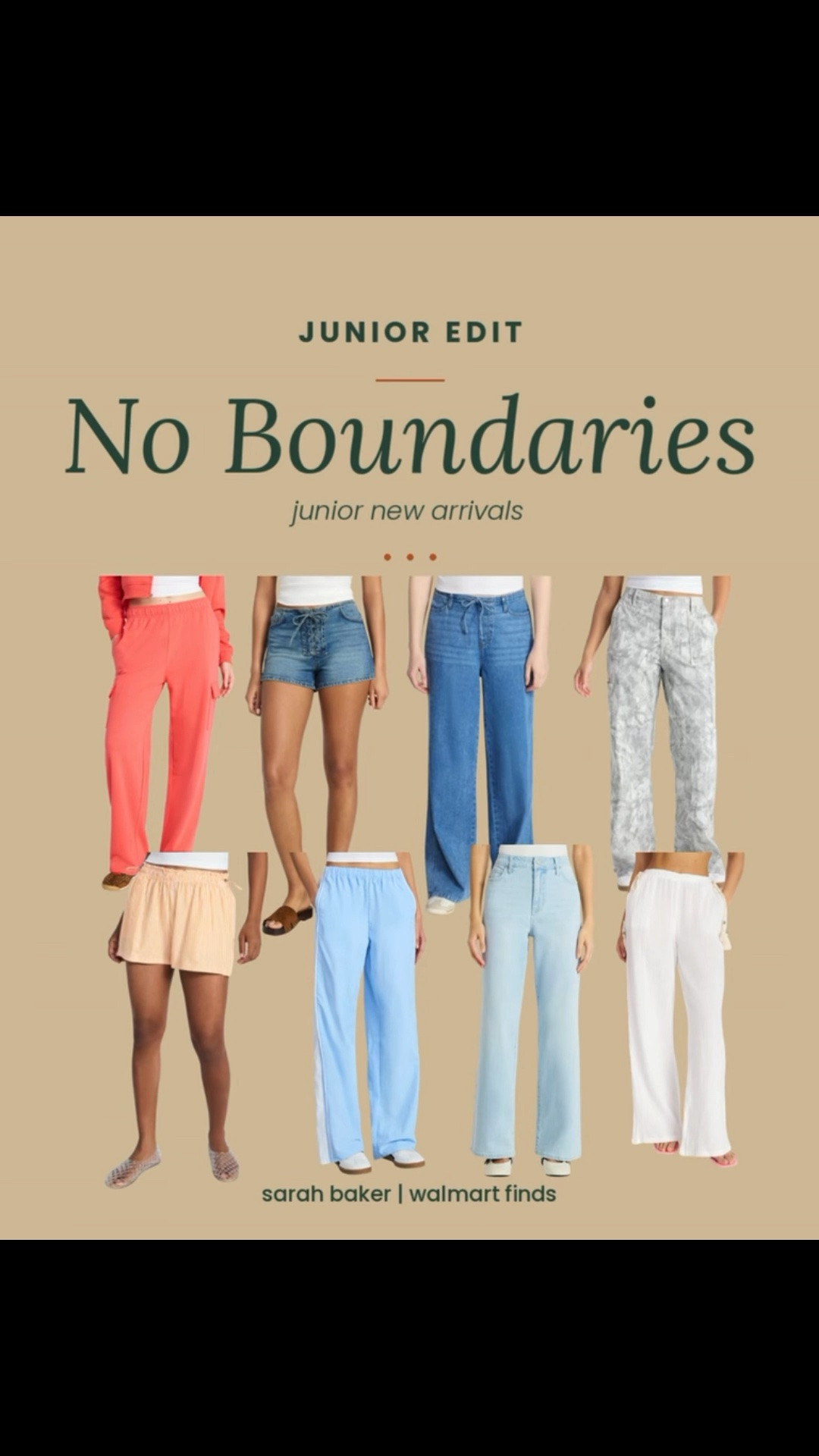 The No Boundaries summer finds at Walmart are way too good right now 👏 

The striped boxer-style shorts, track pants, easy wide leg denim, and comfy throw-on pants are giving cute mom-on-the-go outfits without spending a fortune. I’m especially loving the blue track pants and seersucker shorts for summer errands, travel days, and ball field weekends.


Walmart fashion finds | No Boundaries | Boxer shorts trend | Track pants outfit | Wide leg jeans | Summer lounge outfits | Affordable Walmart style | Casual mom outfits | Summer fashion finds | Walmart clothing

#LTKOver40 #LTKMidsize #LTKmomlife