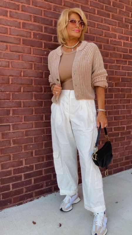 The perfect travel outfit is back in stock.  I’m wearing a sm in my cardi & med in my cargo pants  #travelfit

#LTKTravel #LTKStyleTip #LTKShoeCrush