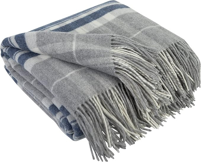 LYHome Cashmere Blanket with Merino - Luxury Wool Throw Soft Cozy and Warm, Decorative Throws Cou... | Amazon (US)