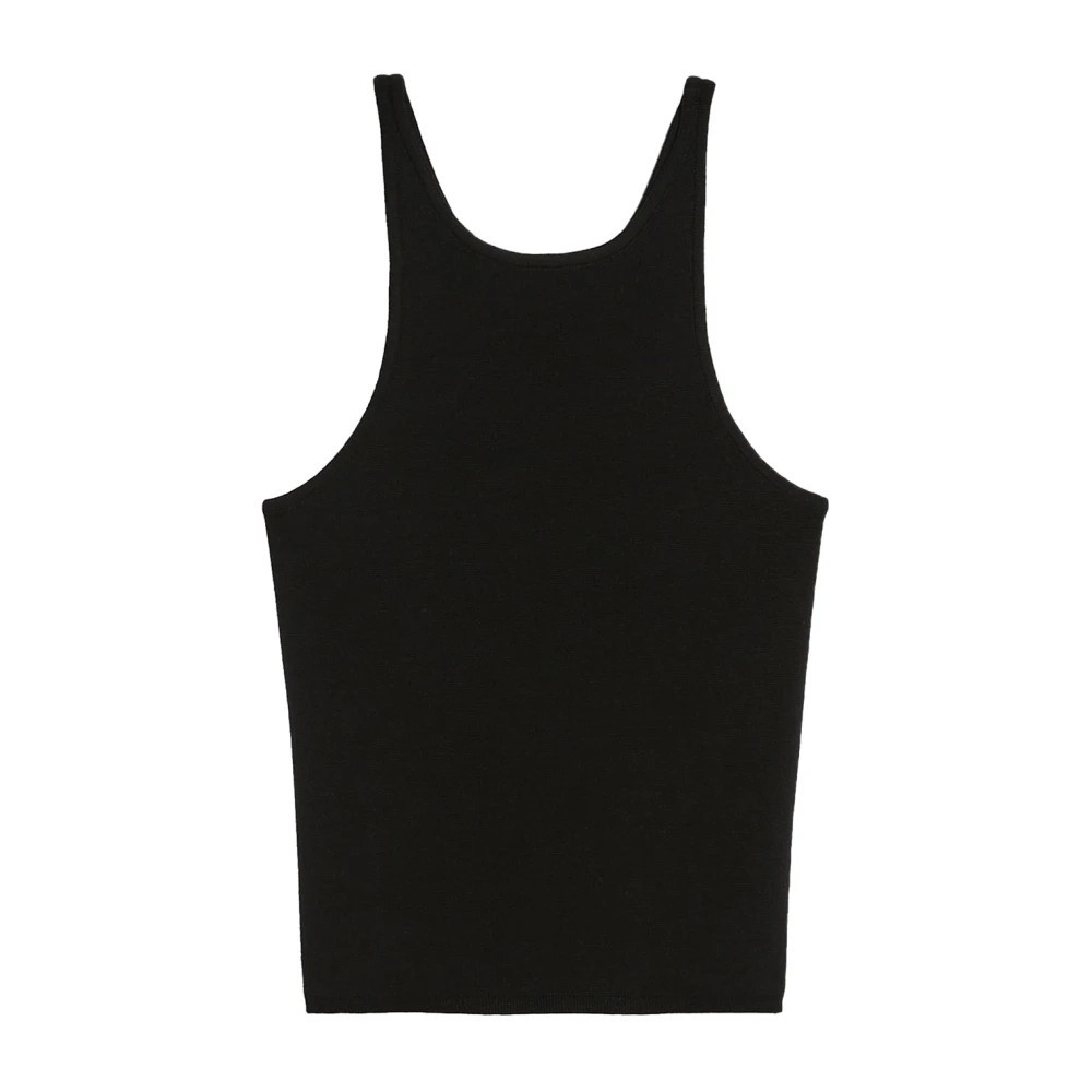 Max Mara, Sleeveless Tops, female, Black, S, Sleeveless Top | Miinto UK Ltd