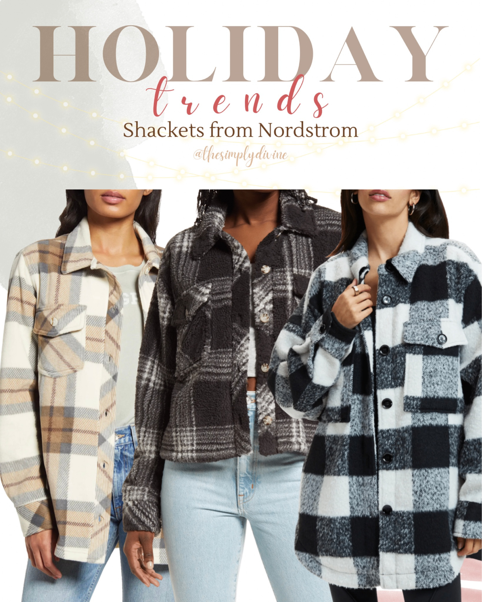 Trending shackets on Nordstrom. 💗🛒

| Nordstrom | sale | gift guide | gifts for her | shacket | coat | jacket | holiday | seasonal | 

#LTKGiftGuide #LTKHoliday #LTKsalealert