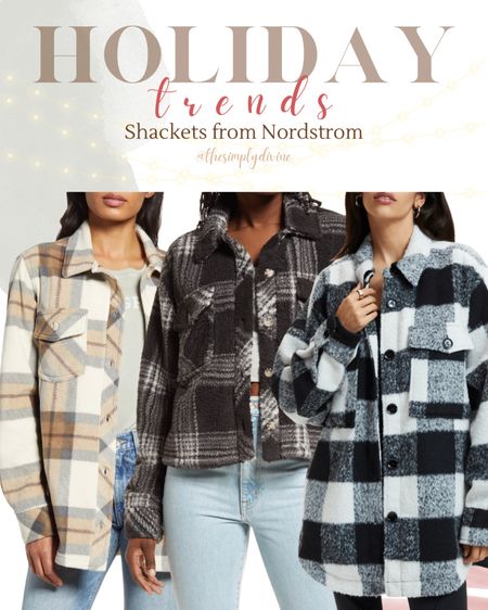 Trending shackets on Nordstrom. 💗🛒

| Nordstrom | sale | gift guide | gifts for her | shacket | coat | jacket | holiday | seasonal | 

#LTKGiftGuide #LTKHoliday #LTKsalealert