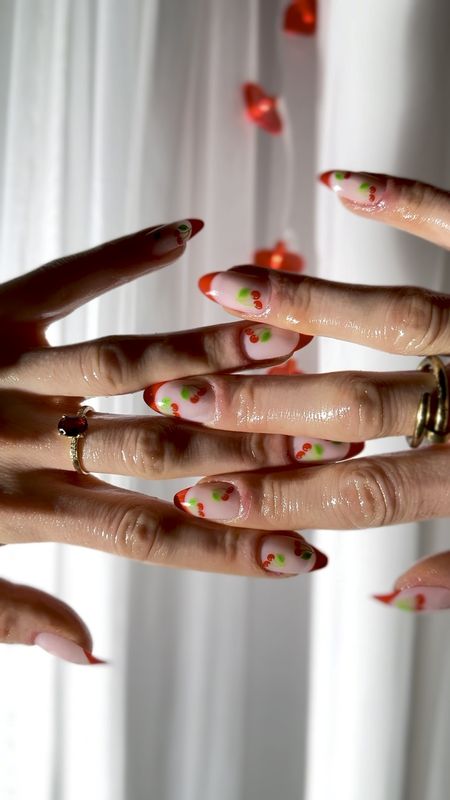 Nails at home 
Springtime nail inspo
Valentines 💌 nails 🍒 cherries 
Paintlab nails 

#LTKSeasonal #LTKbeauty #LTKSpringSale