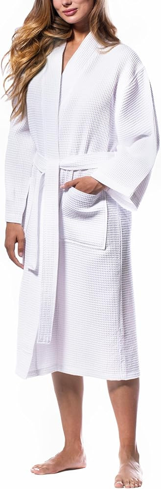 Turquaz Lightweight Full-Length Robes For Women Waffle Kimono Bathrobe - Soft, Fast-Drying, Long-... | Amazon (US)