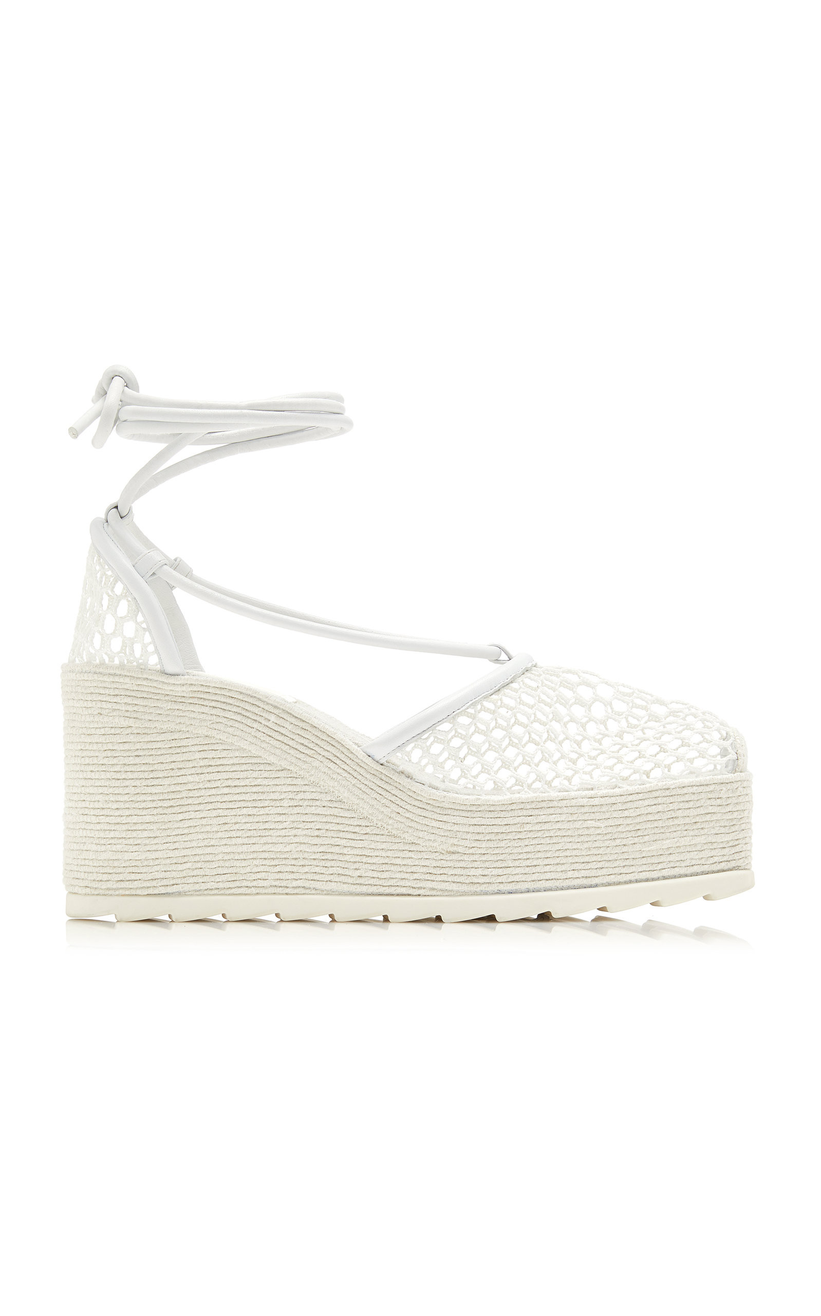 Lace-Up Wedge Espadrilles | Moda Operandi (Global)