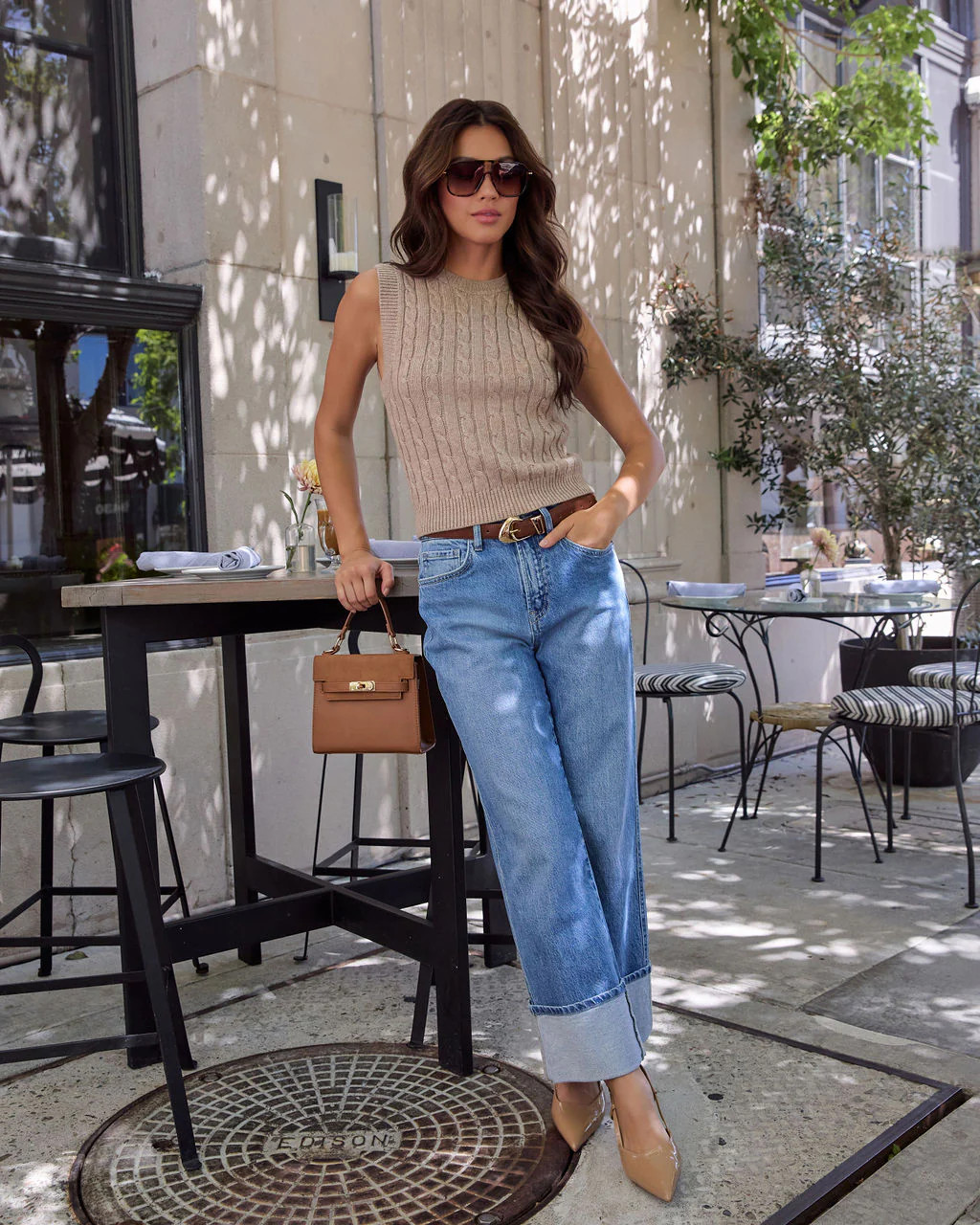 Come Find Me Knit Crew Neck Vest | VICI