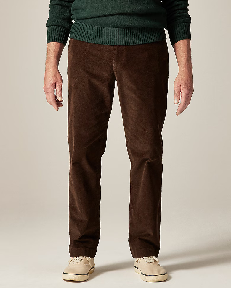 Broken-in Straight pant in stretch corduroy | J. Crew US
