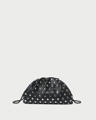 Bailey Black/Silver Dome Clutch | Loeffler Randall