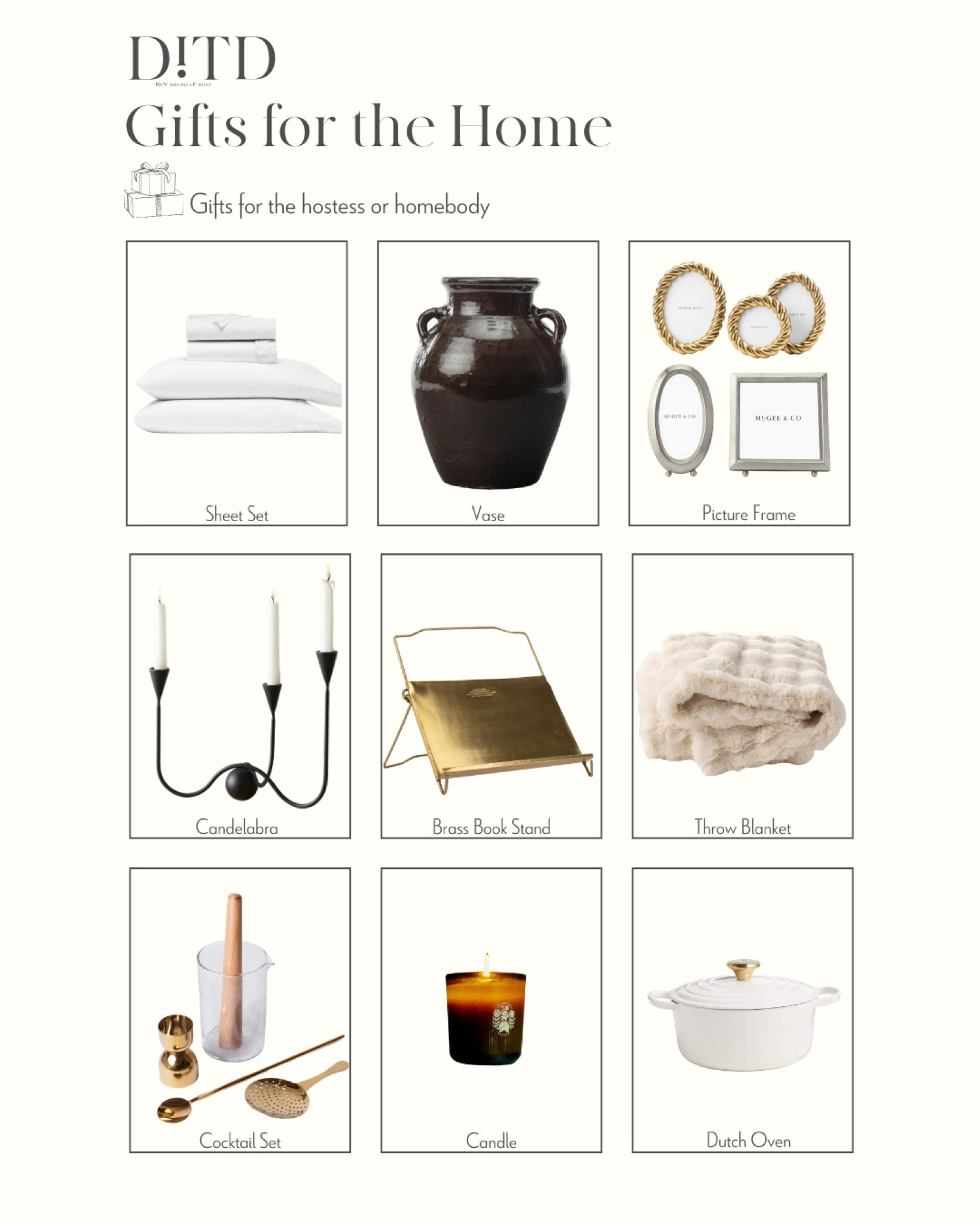 Christmas gifts for the hostess or homebody 

 #LTKGiftGuide #LTKHoliday #LTKFindsUnder100