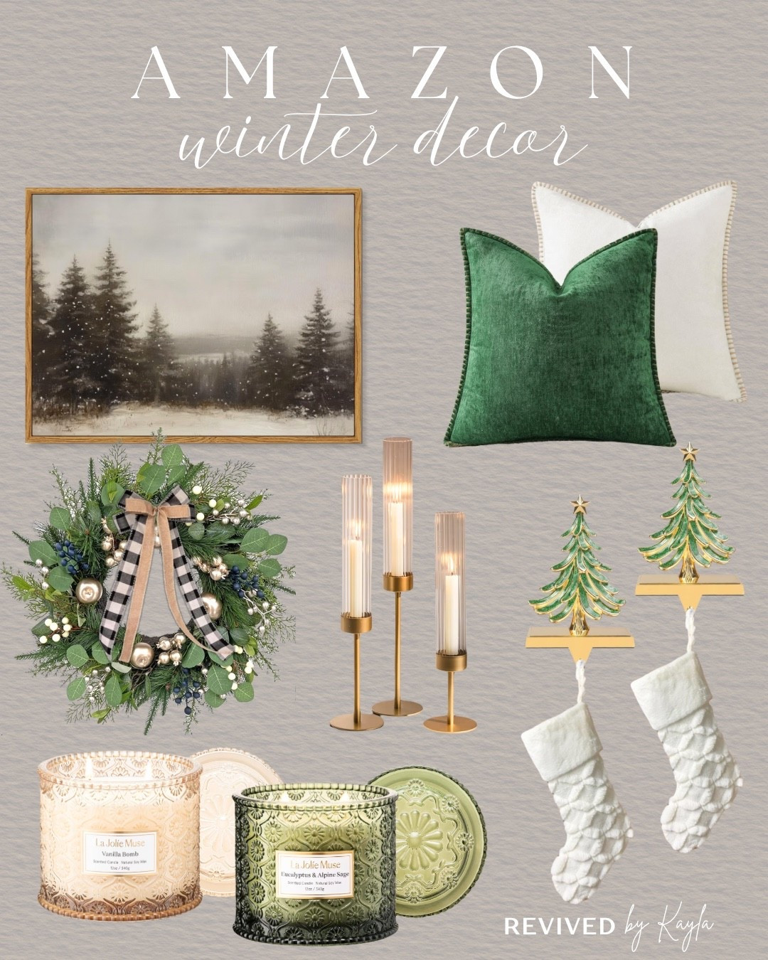 Winter home decor from Amazon ❄️🌲

#homedecor #home #holidaydecor #christmasdecor #holidayseason #christmashome #amazonhome #amazonfinds #holiday #christmas #homestyling 

#LTKHome #LTKFindsUnder100 #LTKFindsUnder50
