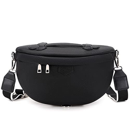 Eslcorri Crossbody Bags for Women - Fashion Sling Purse Shoulder Bag Fanny Pack Leather Causal Ch... | Amazon (US)