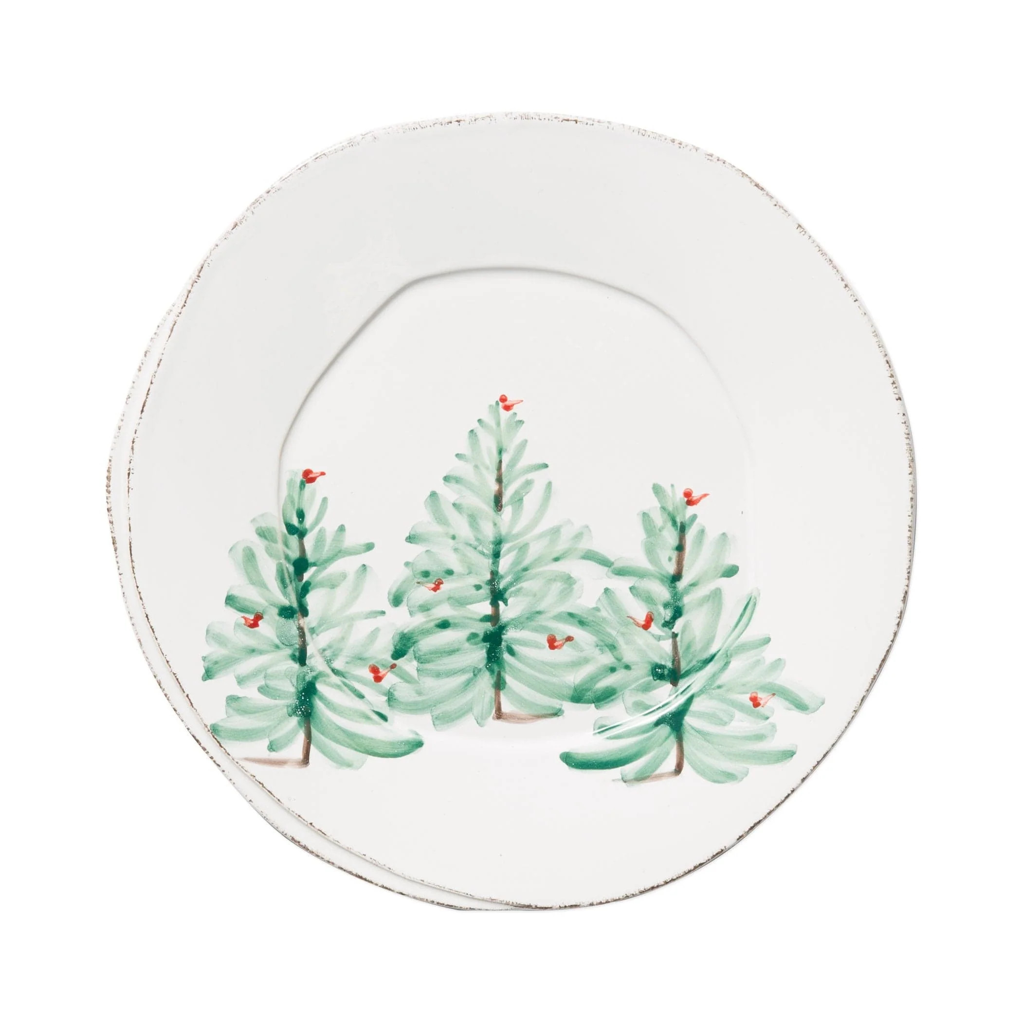 Lastra Holiday European Dinner Plate | VIETRI