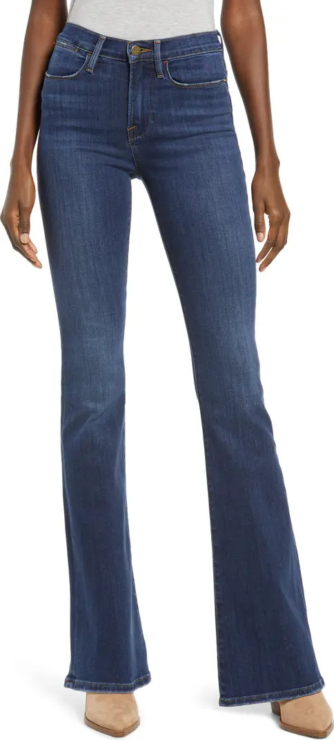 FRAME Le High Waist Flare Jeans | Nordstrom | Nordstrom Canada