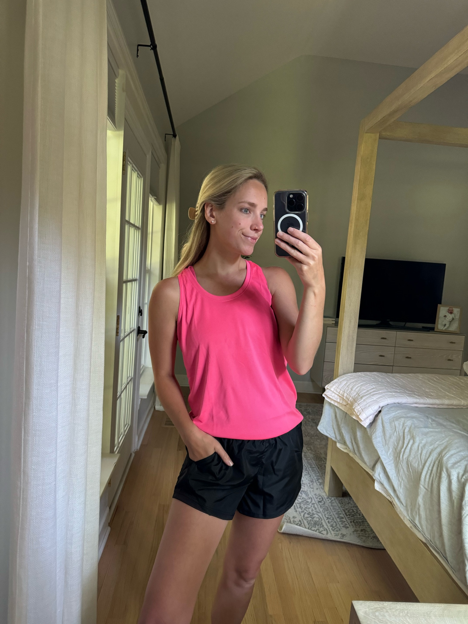 Love this gym tank and running shorts from Walmart, Walmart, fashion, pink tank, sleeveless tops, gym, clothes, activewear

#LTKSaleAlert #LTKFitness #LTKxWalmart