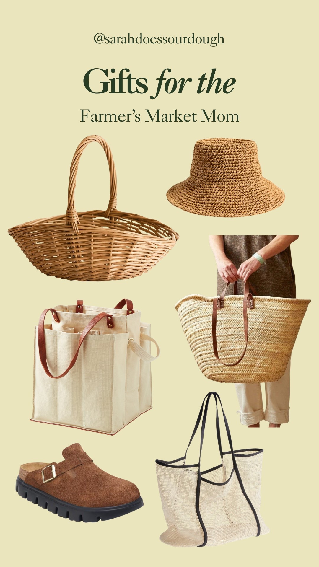 Rounded up the cutest finds for the farmer’s market-loving mom. Think breezy bags, comfy shoes, and little touches that make her market runs even sweeter. 

#LTKGiftGuide #LTKU #LTKWatchNow