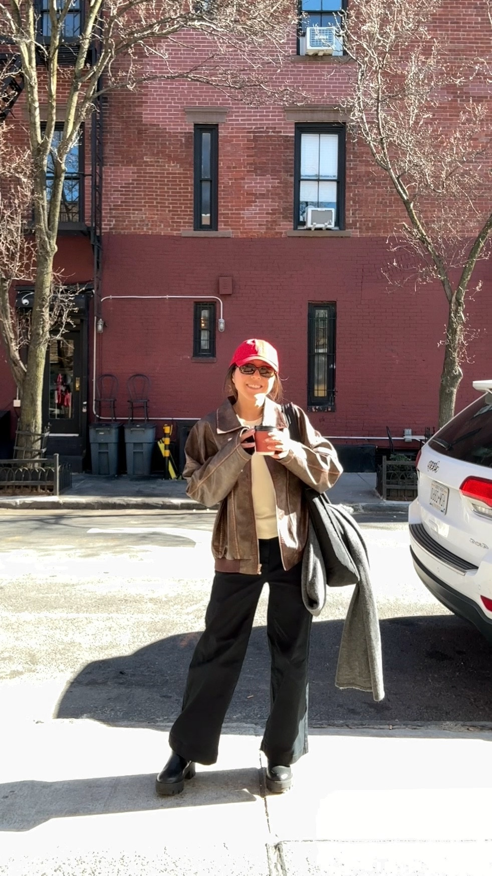 a casual New York winter ootd ❤️

layers, winter style, Ralph Lauren, red, casual style, petite fashion