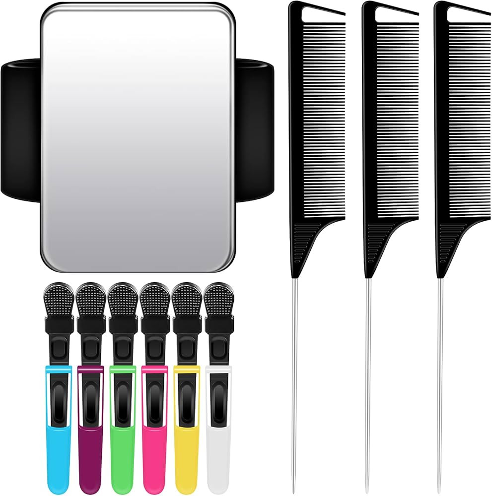 Geiserailie Hair Styling Tools Magnetic Gel & Silicone Wristband for Stylists and Braiders, Black... | Amazon (US)