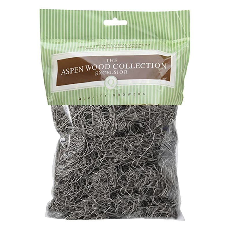 Dove Grey Fine Cut Aspen Wood, Small | At Home