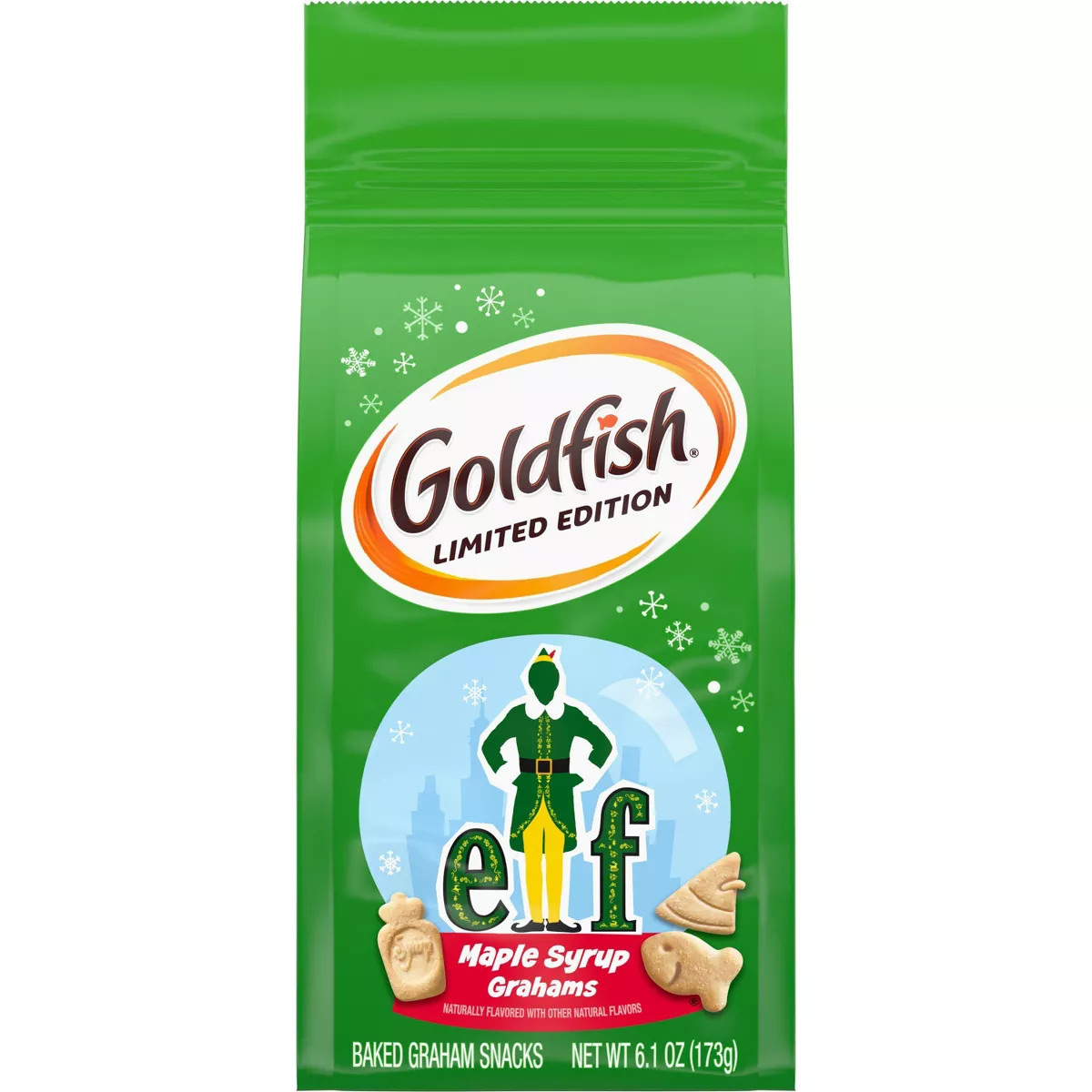 Goldfish Grahams Elf Maple Syrup, Snack Crackers - 6.1oz | Target