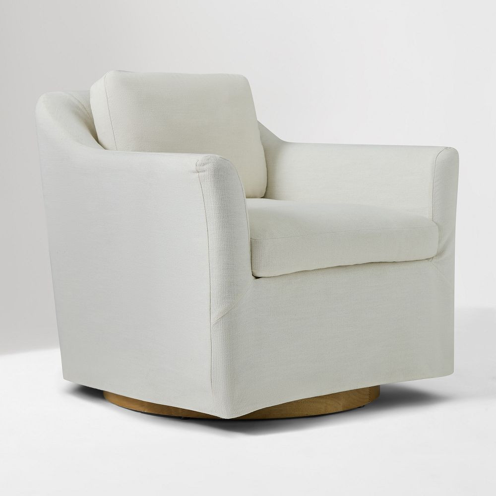 Olivia Slipcover Glider | West Elm (US)