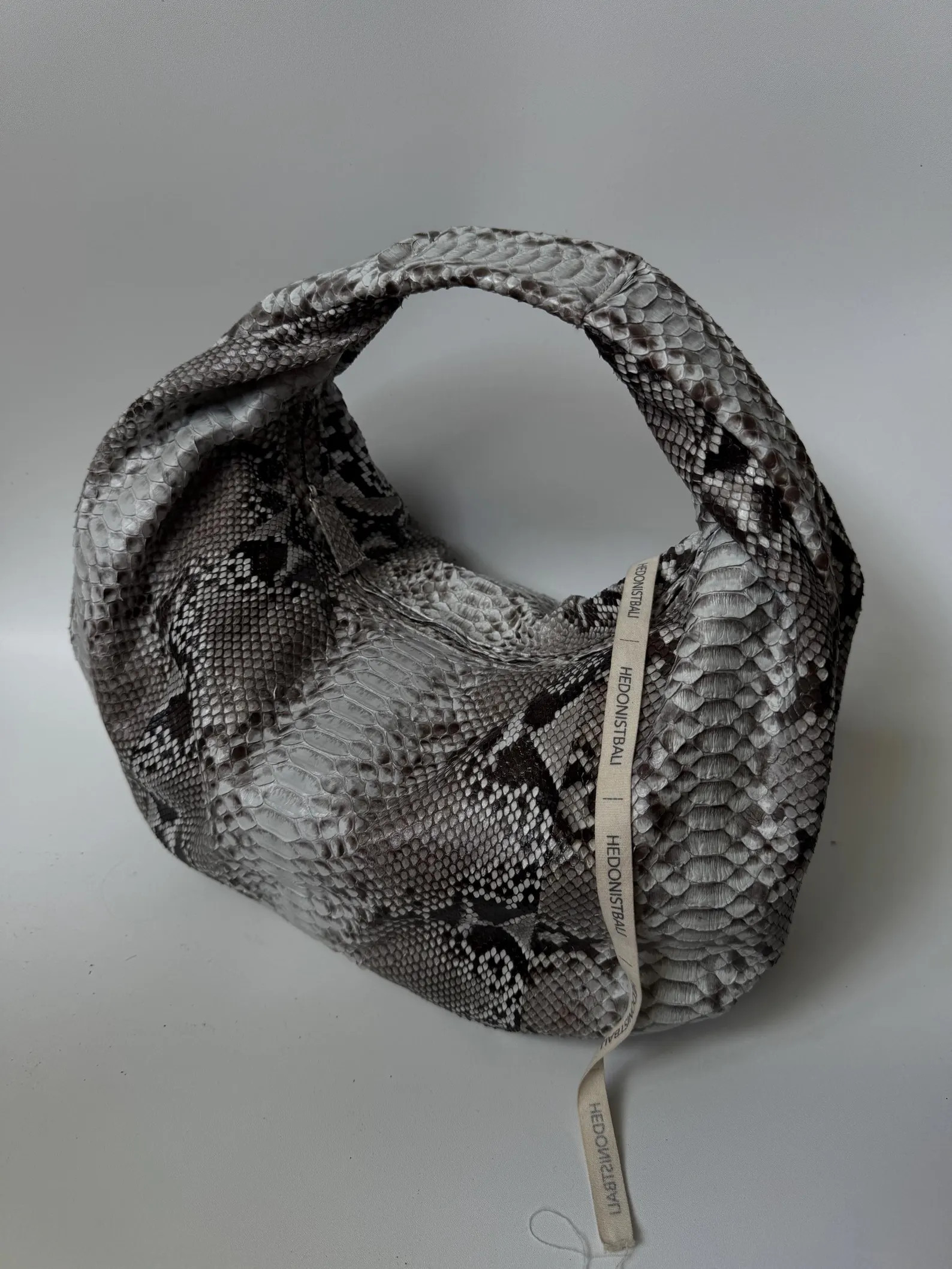 Medium Soft Hobo Classy Sport Woman Bag | Purse Genuine Python Skin | Reptile Skin Products | Gra... | Etsy (US)