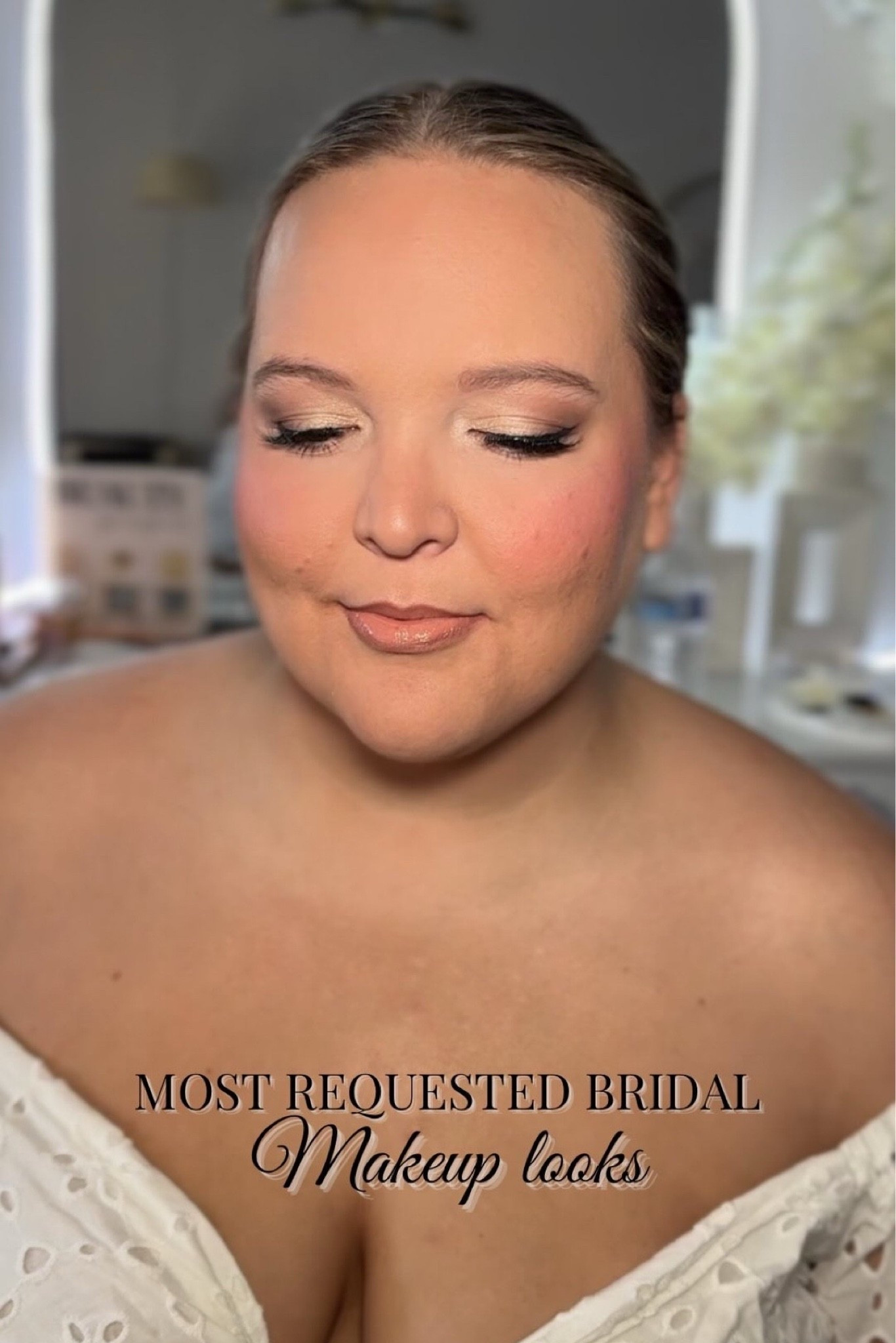 ✨MOST REQUESTED BRIDAL MAKEUP LOOKS ✨ 

get ready to SAVE for inspo ❤️

Angelic Bridal Glam🪽 bronzed, glowing, loves blush,  and a nude pink lip 

Beauty by Me @beautybyemily_az 

| Luxury Bridal Makeup | Wedding makeup | Bridal Makeup Inspiration | Makeup Artist | Soft Glam | Trending Makeup Looks | Arizona brides | Arizona makeup artist | 

#LTKU #LTKWedding #LTKBeauty