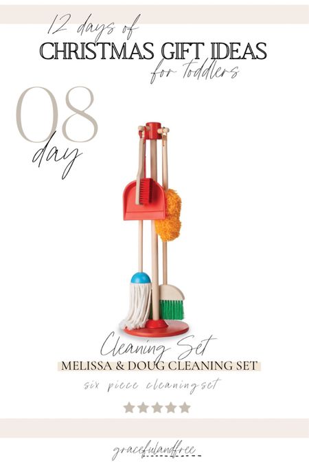 12 days of toddler gift ideas - day 8 - Melissa & Doug cleaning set! Great gift idea for little ones! 

#LTKkids #LTKHoliday #LTKGiftGuide