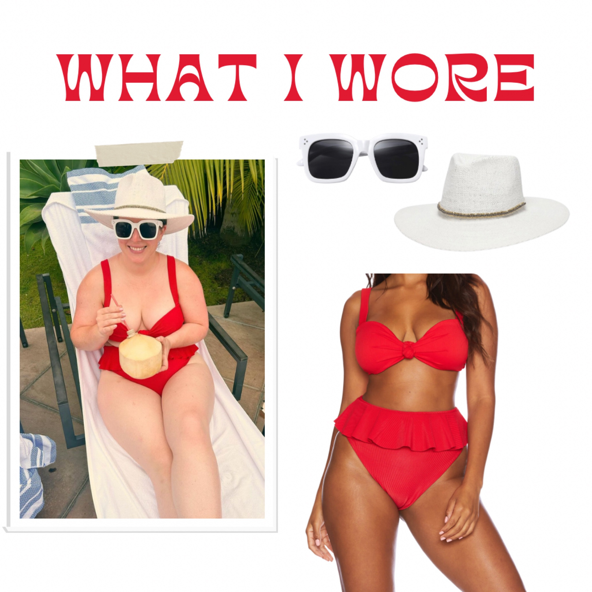 Summer pool outfit 
Beach outfit 

#LTKcurves #LTKtravel #LTKswim