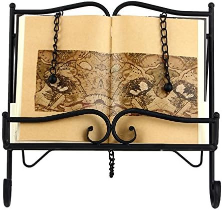 Woopoo Metal Recipe Holder 2 Weighted Chains to Hold Pages in Place and a Kickstand for Durabilit... | Amazon (US)