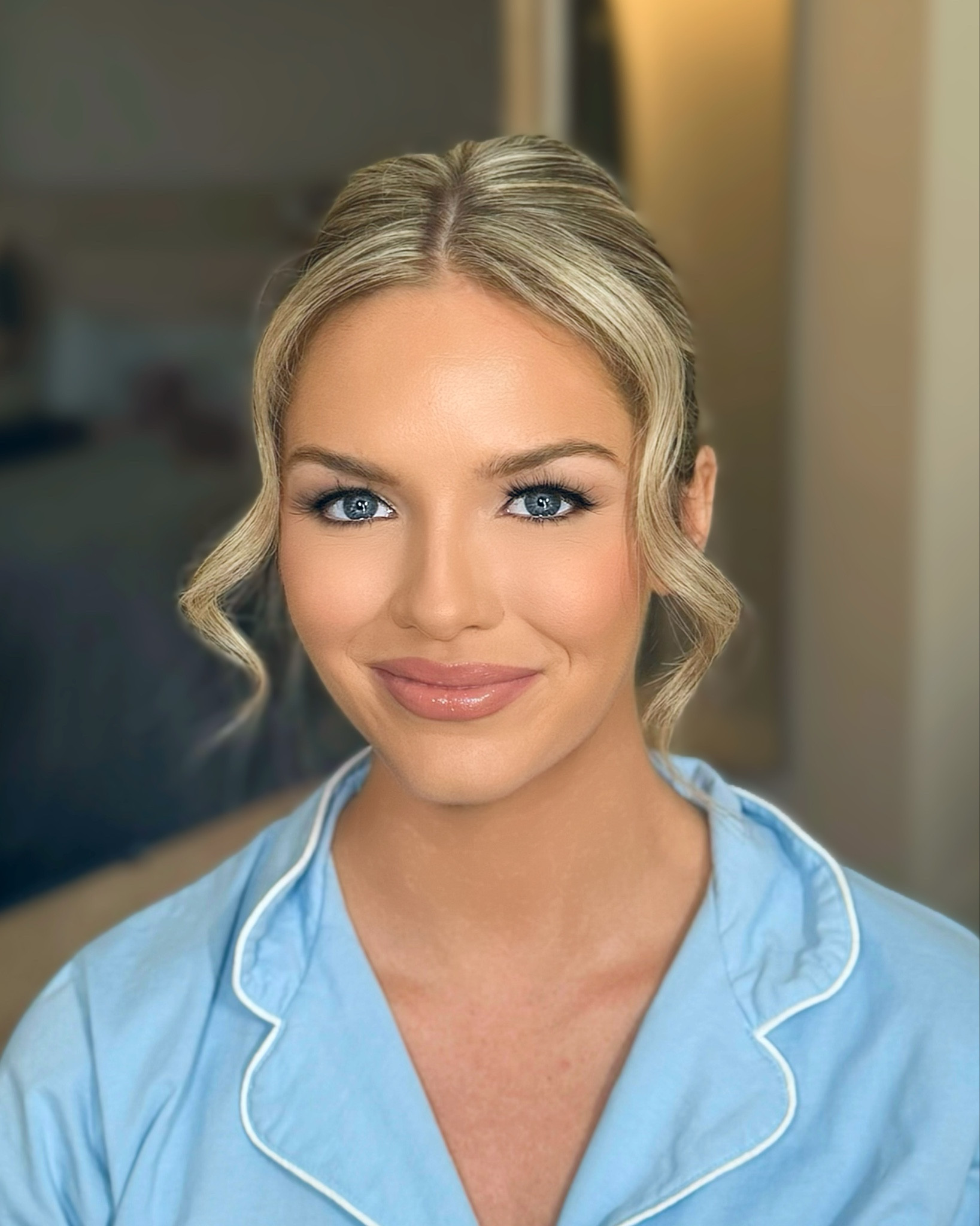  Bridesmaid Glam🩵
(Yes, they are her lashes!)

#LTKBeauty