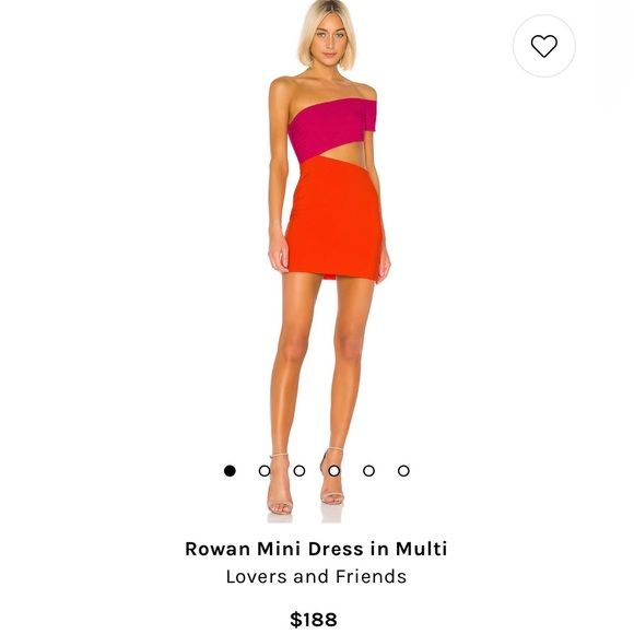 Lovers & Friends cocktail dress size small. Zero damage. Worn once & dry cleaned | Poshmark
