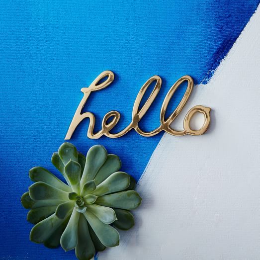 Hello Word Object | West Elm (US)