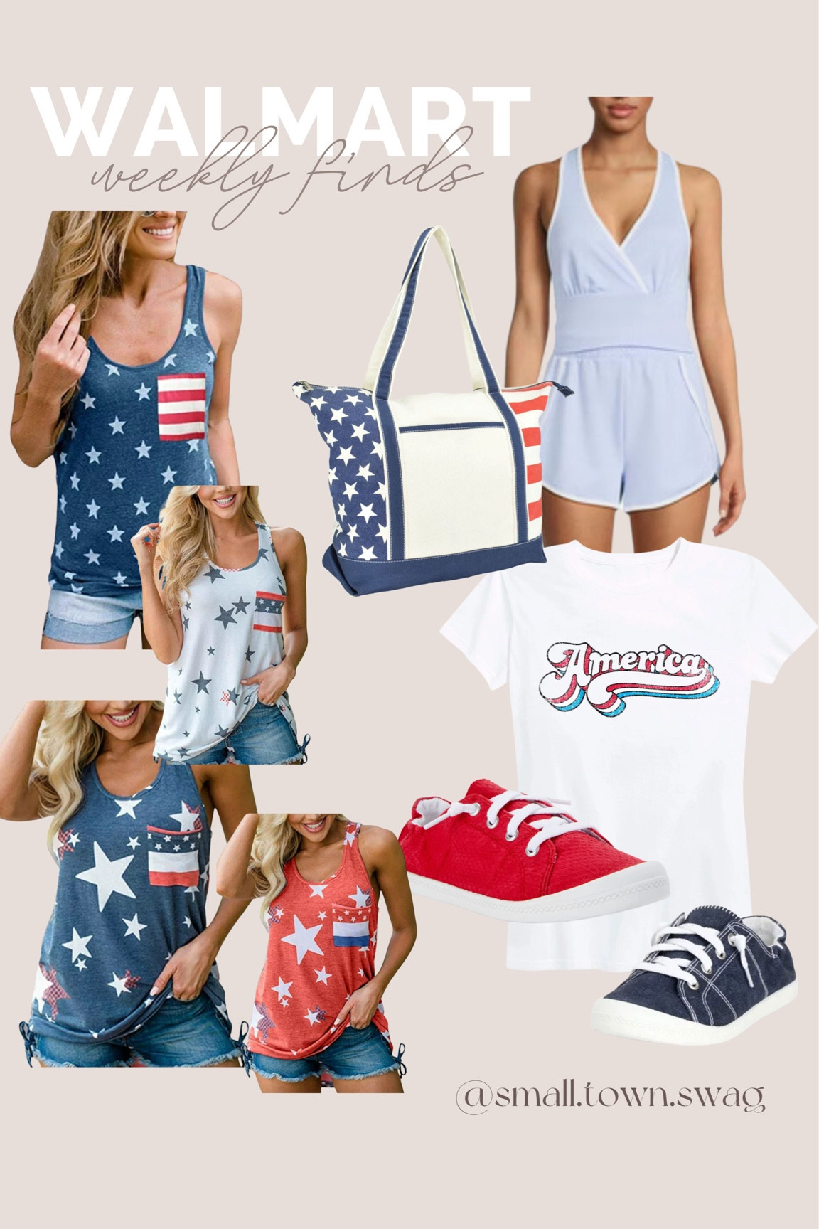 Walmart, Fourth of July outfits for her
.
.
.
.
.
.

Walmart, Walmart deals , Walmart, clothes, Walmart kids, Walmart women, Walmart men , Walmart boys, Walmart girls // Walmart baby // Mickey // Minnie // disney // Mickey and Minnie pajamas // kids pajamas // disney outfit // dress // country concert // Fourth of July // Fourth of July outfit // travel outfit // maternity // white dress // swimsuit // nursery // summer outfit // Walmart fashion // Walmart style // red, white, and blue // patriotic // tee // tees // tanks // tank tops // tank top // sneakers // shoes // beach bag

#LTKSeasonal #LTKsalealert #LTKbump
