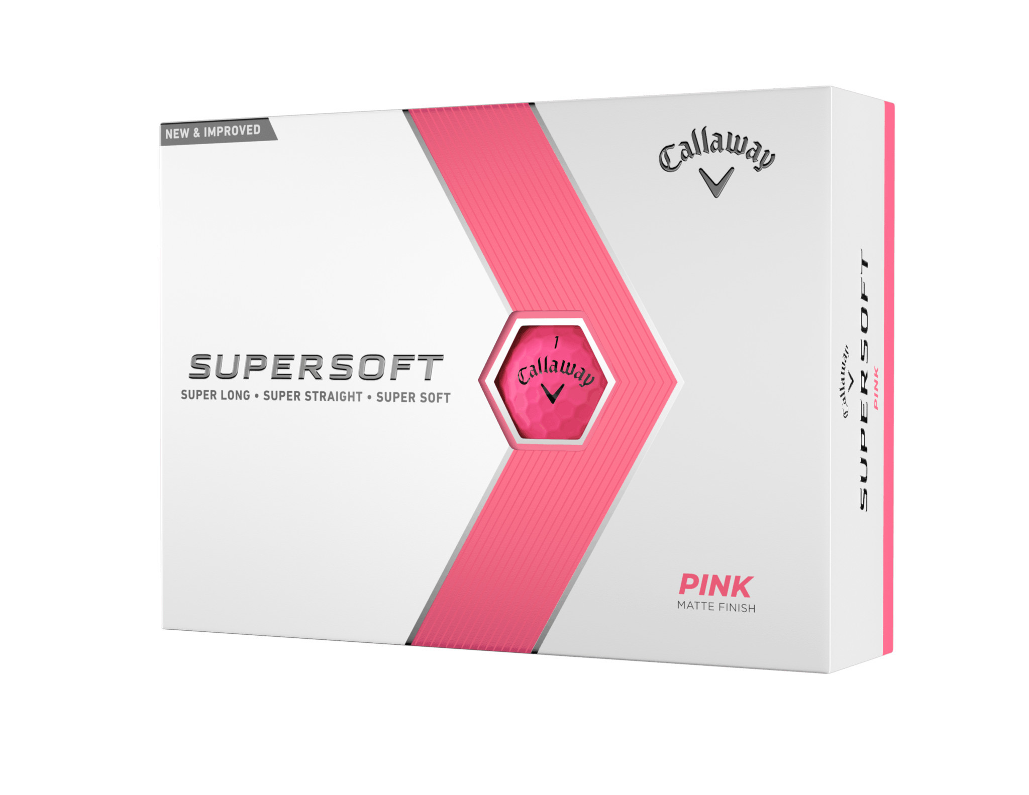 Callaway 2023 Supersoft Golf Balls · Pink | Curated