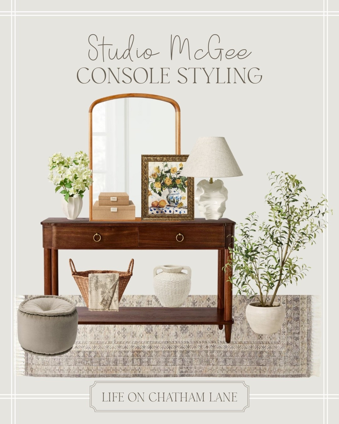 Studio McGee console styling!

#LTKSeasonal #LTKFindsUnder50 #LTKHome