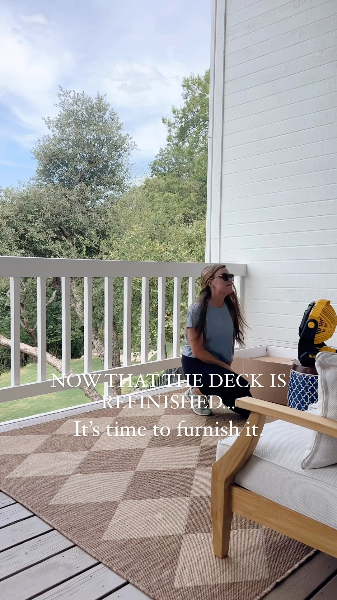 #ad Love my new chairs and fire pit table for the patio from the @HomeDepot!

Plus assembly is so easy with my favorite cordless tools: drill, fan, and blower… Working smarter, not harder. 💪

#thehomedepot #thehomedepotpartner

#LTKHome