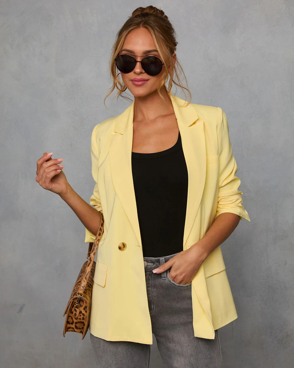 Glow Getter Double Breasted Blazer | VICI