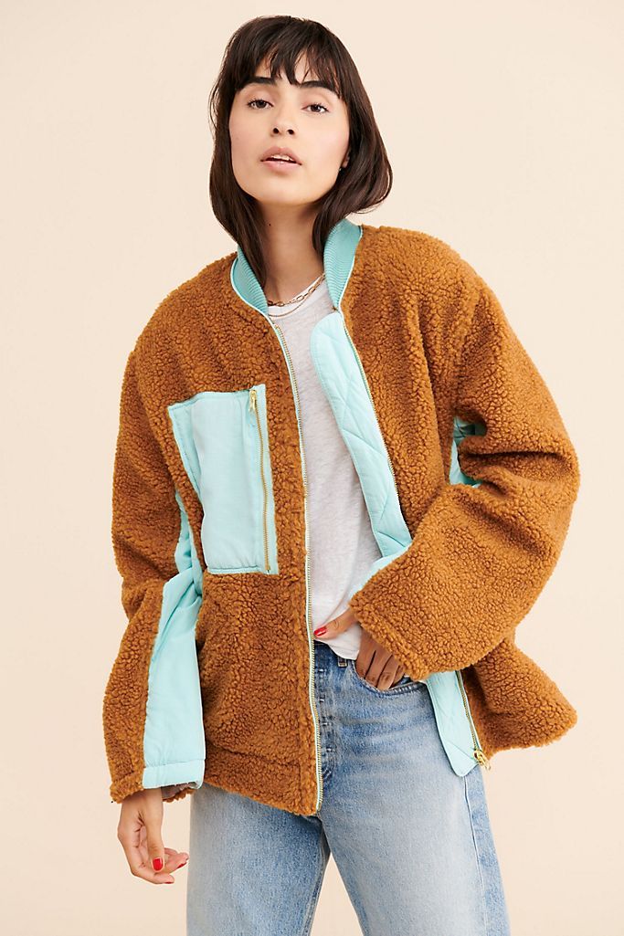 Free People Rivington Sherpa Jacket | Anthropologie (US)