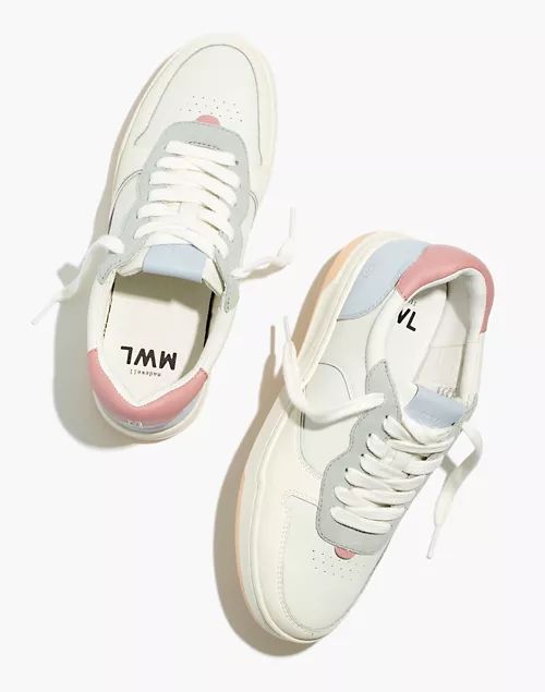 Court Low-Top Sneakers in Pastel Colorblock | Madewell