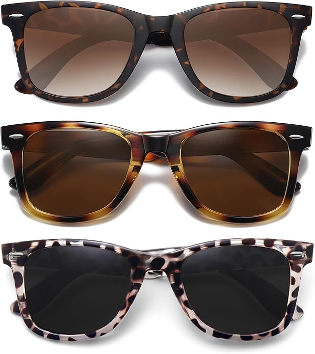 MEETSUN Retro Polarized Sunglasses for Women Men Classic Mirror Lens Driving Trendy Sun Glasses U... | Amazon (US)