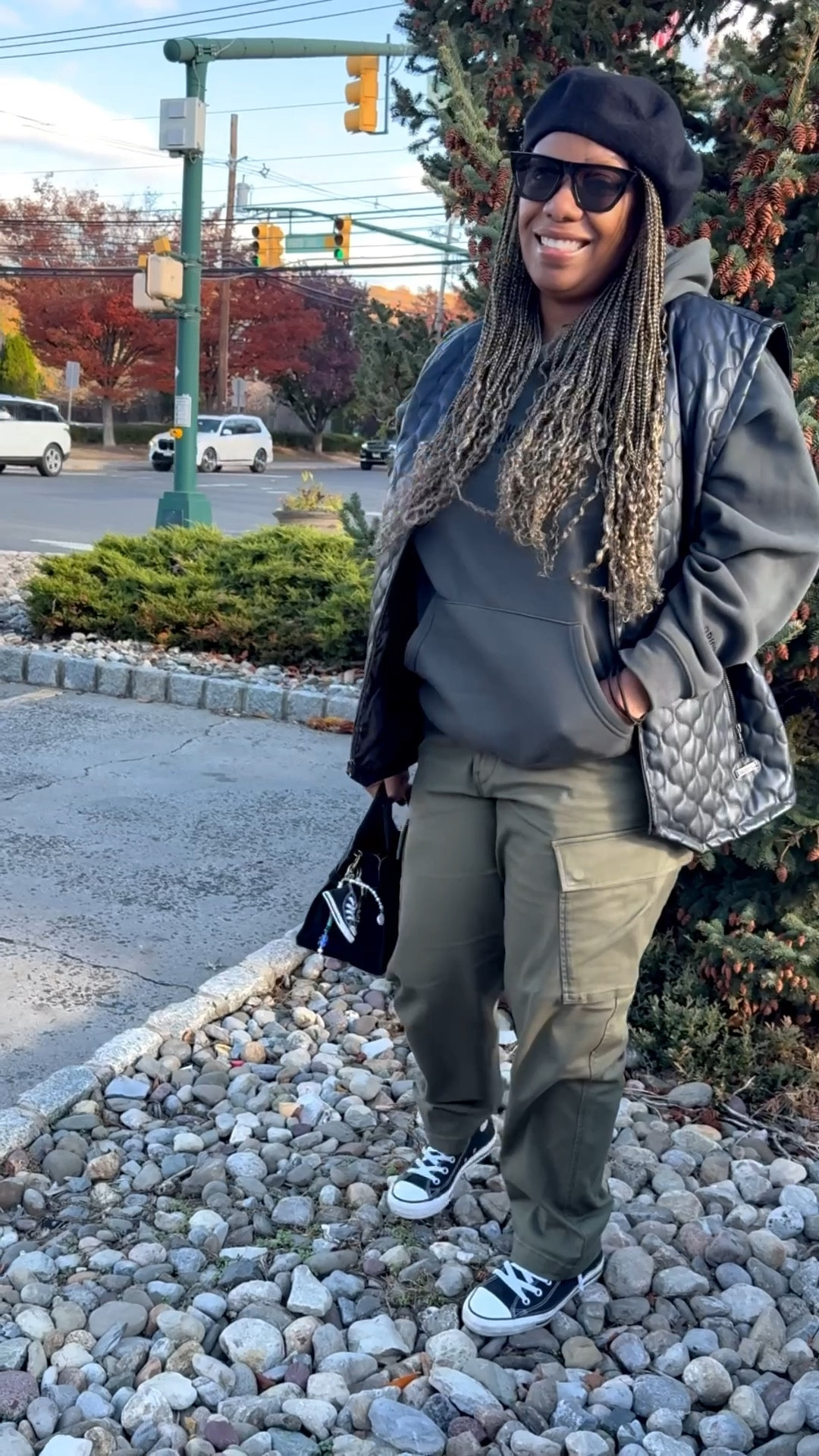 Outfits by Miki | Regular Degular #9 | Cargo + Hoodie
Cargo pants and a hoodie get an upgrade with a quilted vest, classic Chucks, and a beret. An easy fall look for errands, coffee runs, or weekend hangs. #fallfashion

#LTKMidsize #LTKStyleTip #LTKOver40