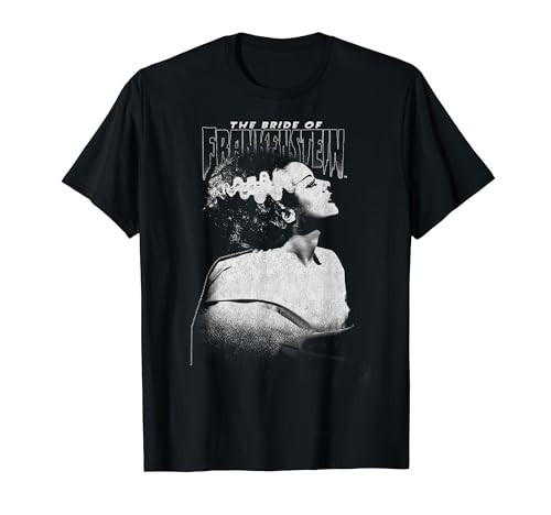 Universal Monsters Bride Of Frankenstein Dark Portrait T-Shirt | Amazon (US)
