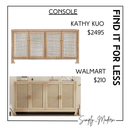 Find it for less- console.

#LTKhome