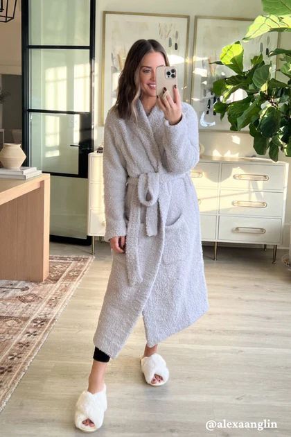 Solid Buttery Robe- Get Xtra 40% off code through LTK APP | The Styled Collection
