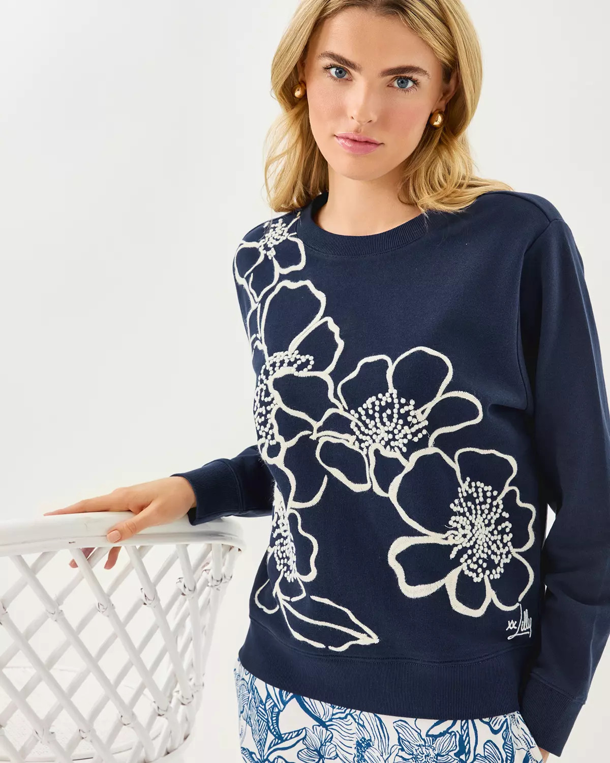 Ballad Cotton Sweatshirt | Lilly Pulitzer