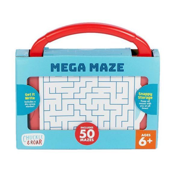 Chuckle & Roar Mega Maze - Portable Travel Mazes | Target