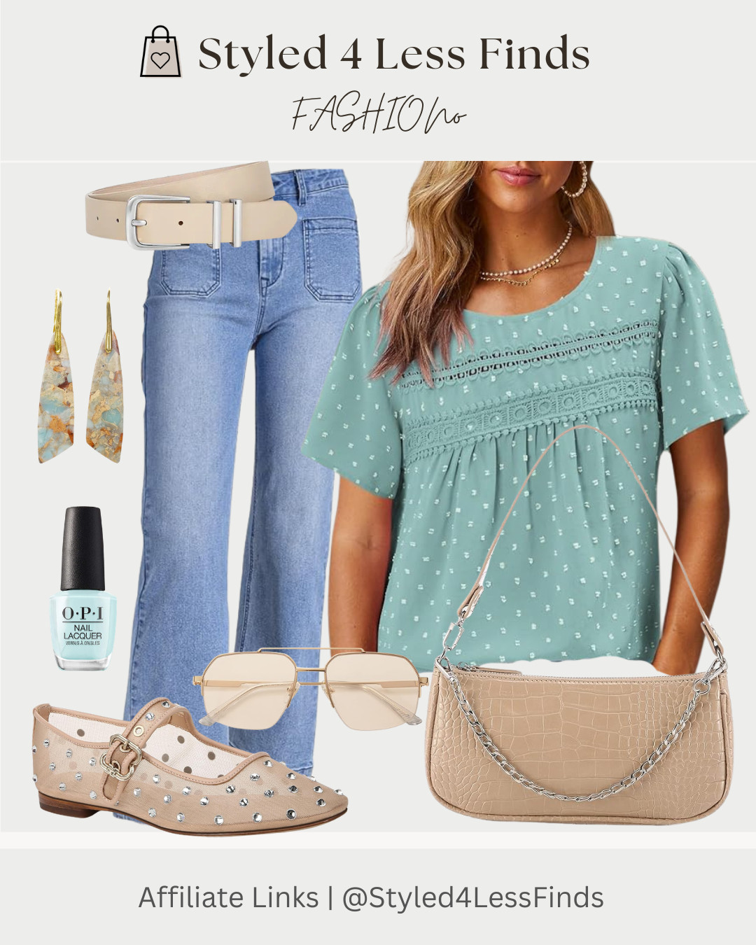 Soft, pretty, and effortlessly put together 🤍 This look is all about easy pieces that still feel polished—perfect for everyday plans or a casual outing.

Style tip: Pair a flowy, detailed top with structured denim to balance the silhouette. Add neutral accessories to keep everything cohesive while letting the texture and details stand out. 

 #LTKcanada #LTKjeans #LTKover50style